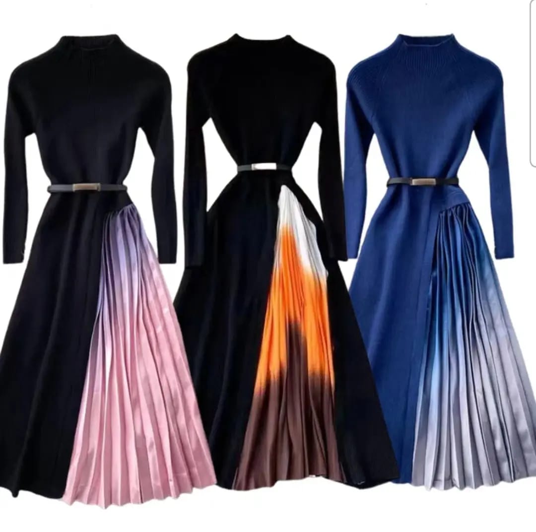 Blue Cherokee Long Dress