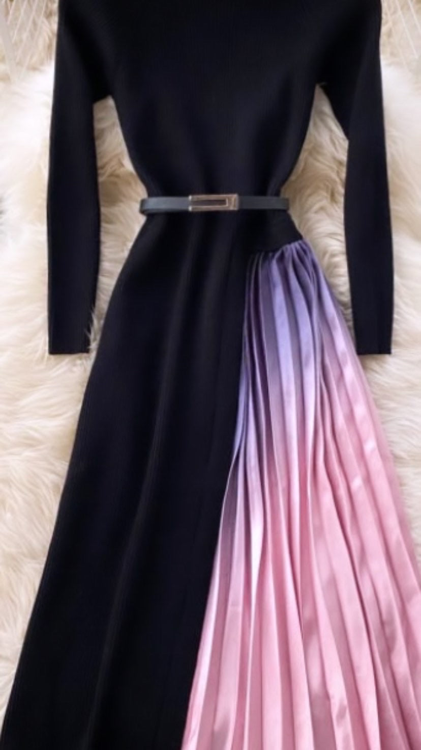 Pink and Purple Cherokee Long Dress
