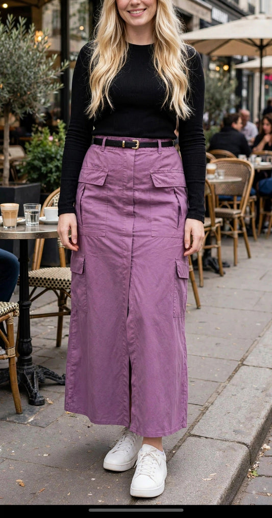 Woman Long Skirt 100% Cotton