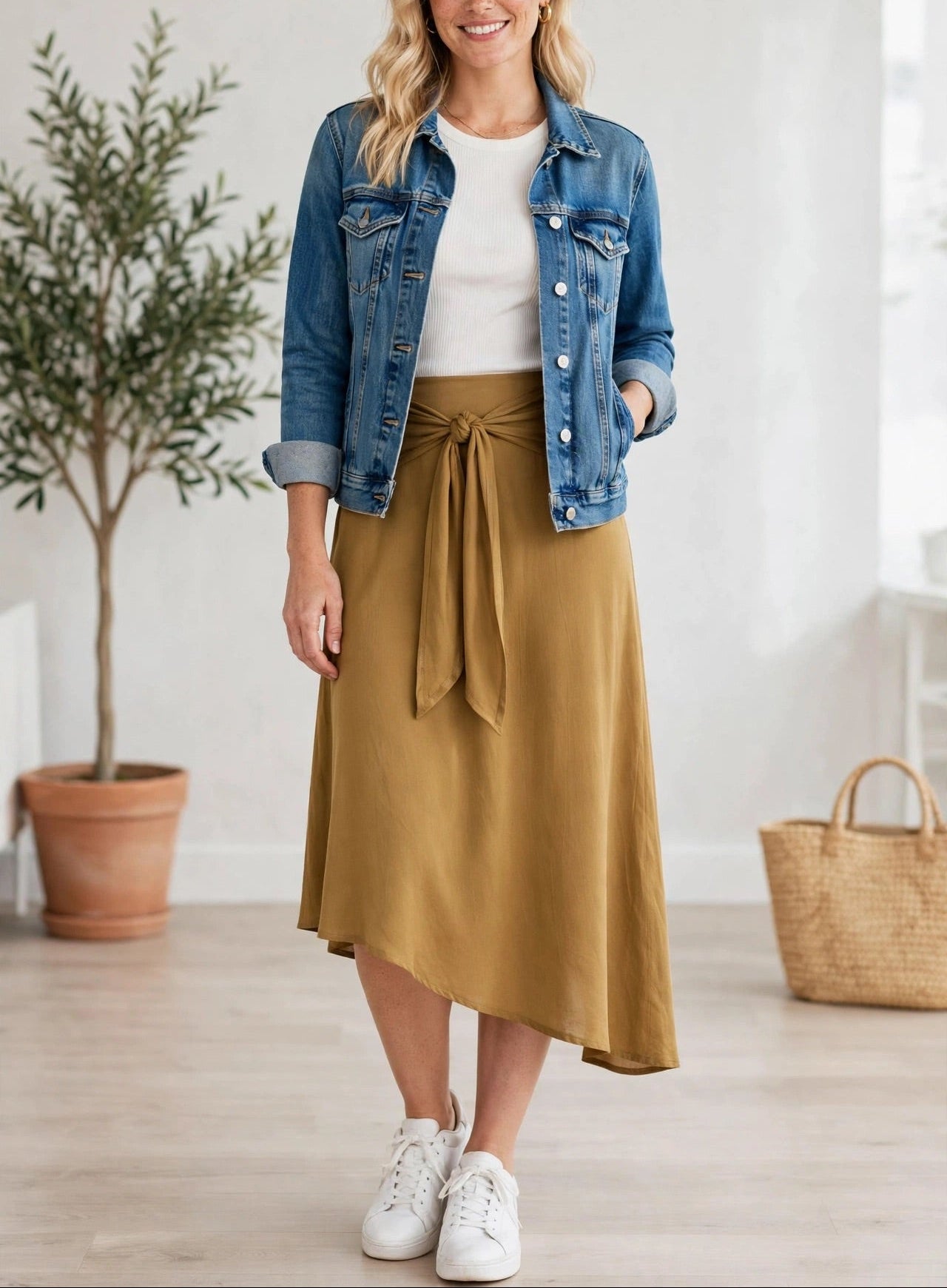 Woman Elegant Skirt