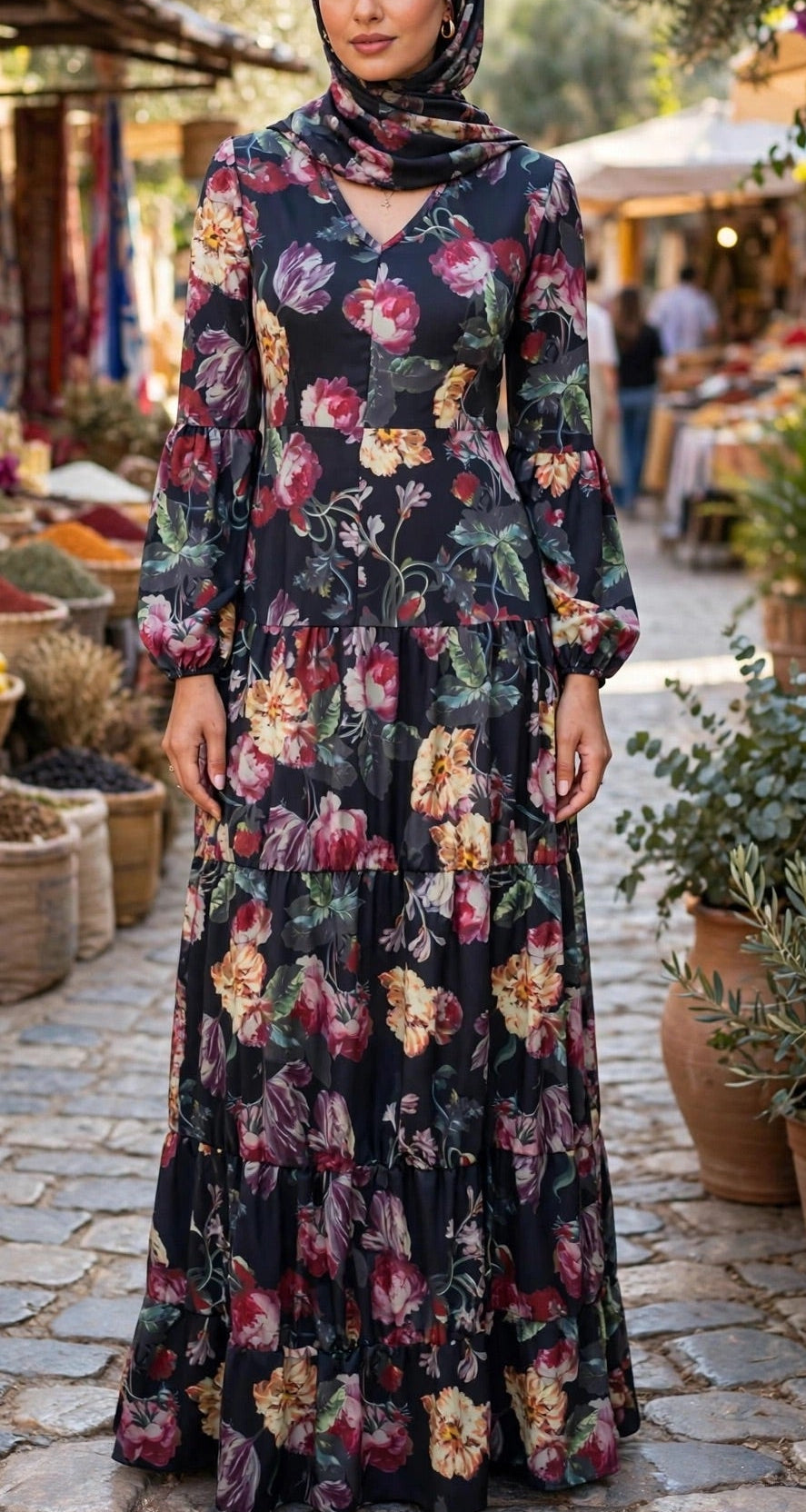 Bible and Roses Dress