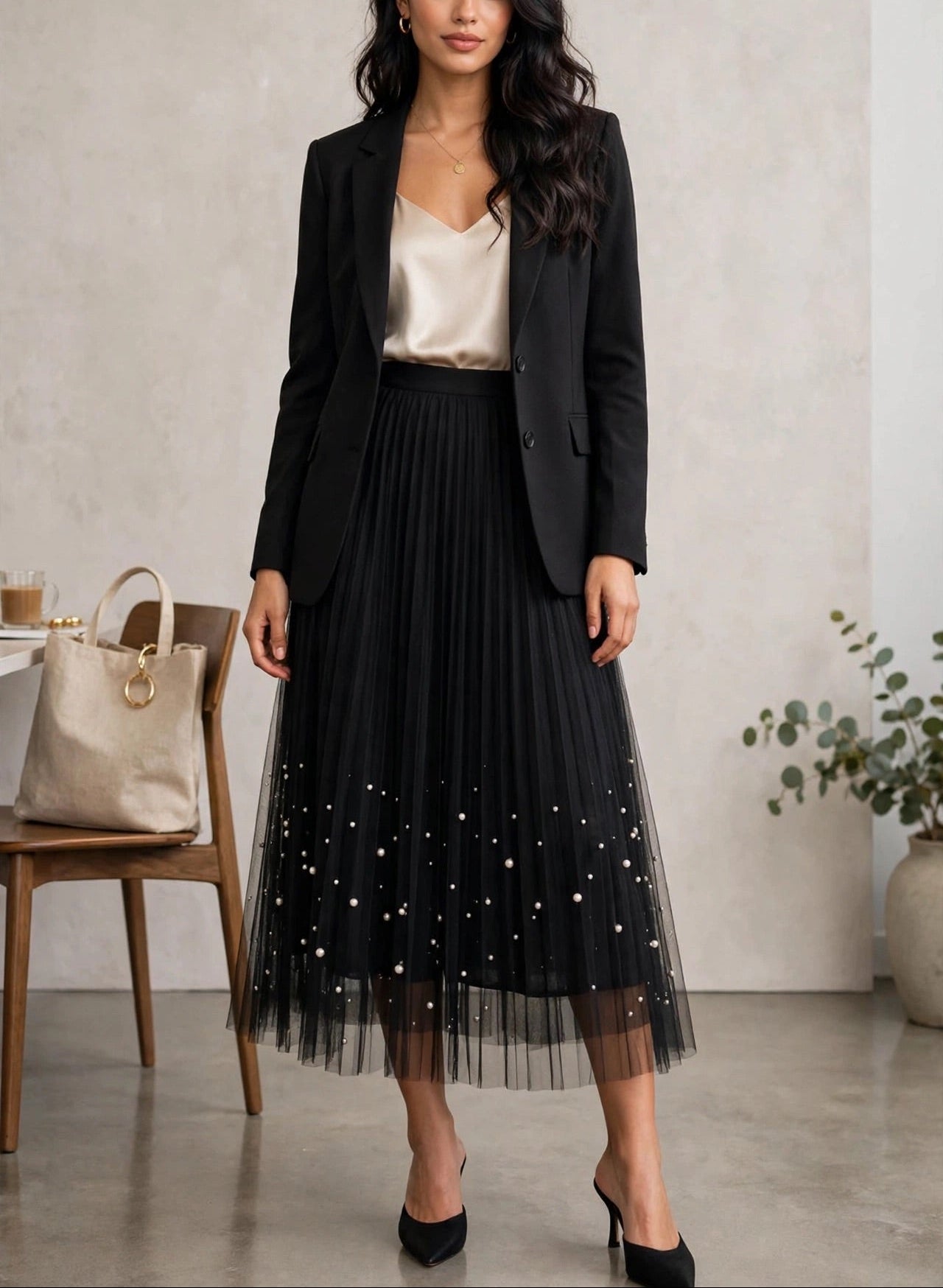Black Art Skirt