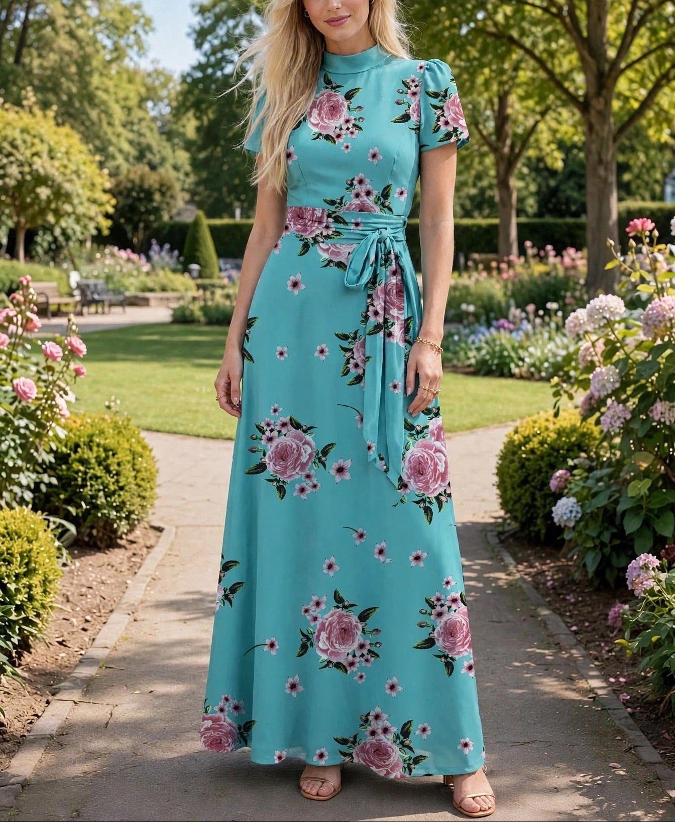 covered Long dress