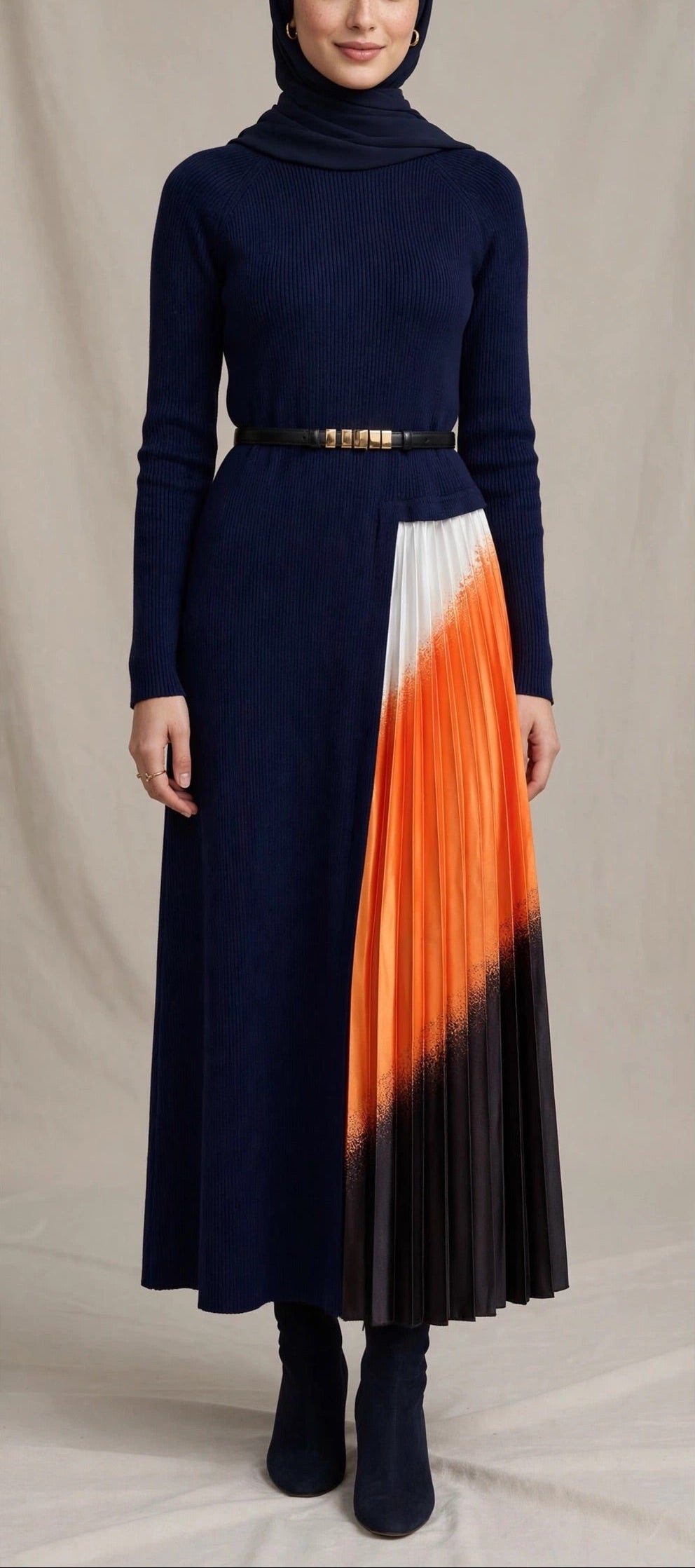 Blue Cherokee Long Dress