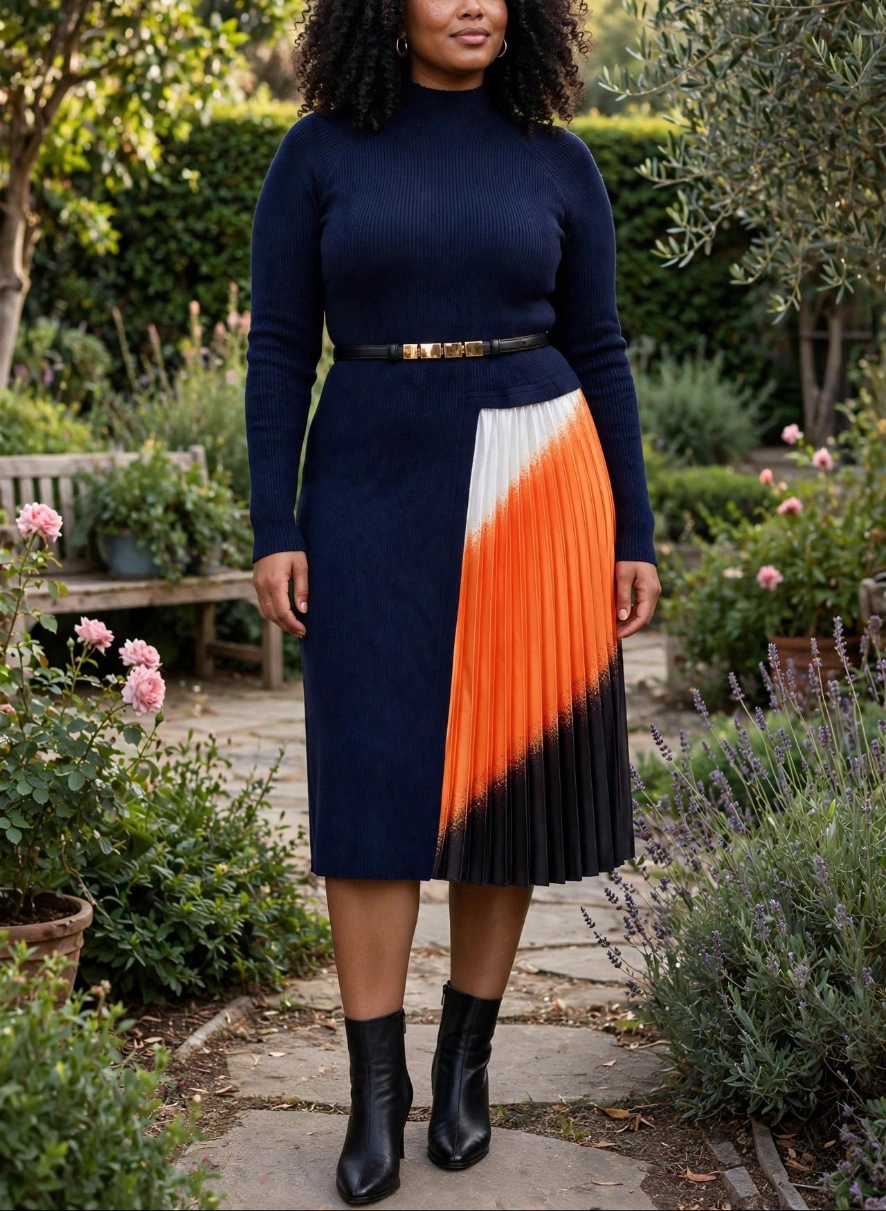 Blue Cherokee Long Dress
