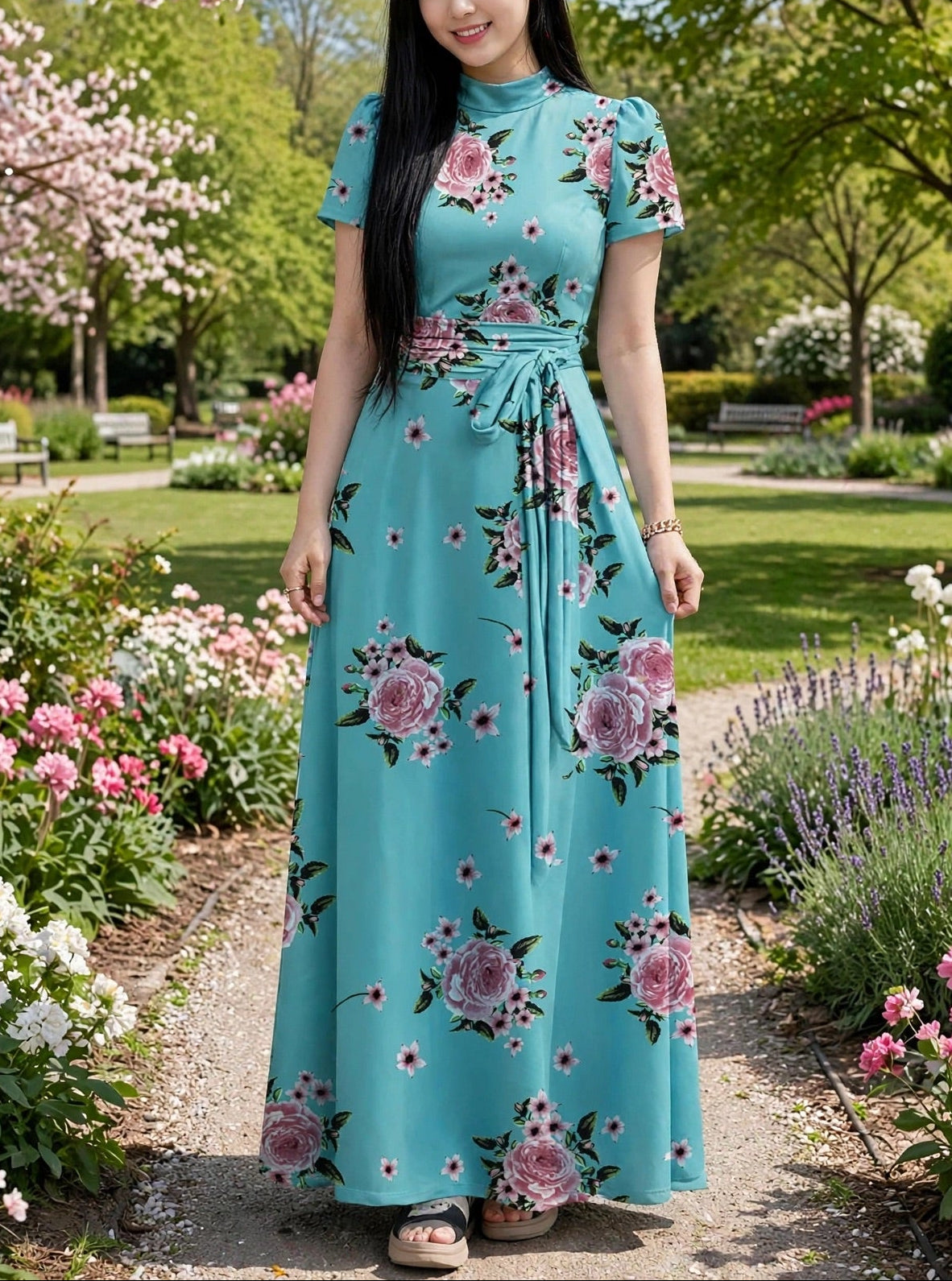 covered Long dress