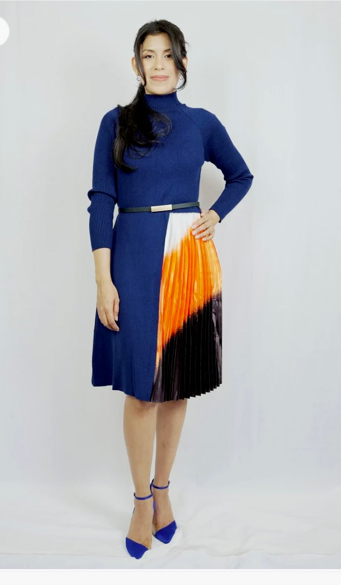 Blue Cherokee Long Dress